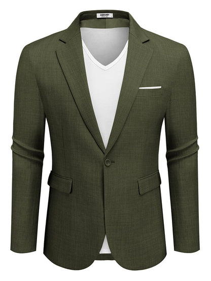 Casual One Button Suit Jackets (US Only)