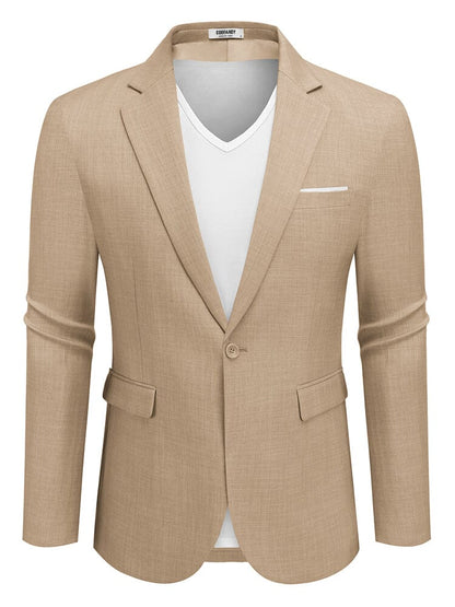 Casual One Button Suit Jackets (US Only)