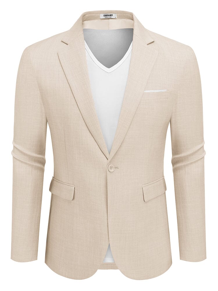 Casual One Button Suit Jackets (US Only)