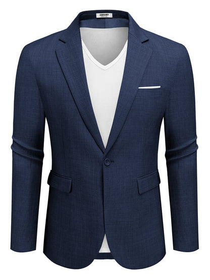 Casual One Button Suit Jackets (US Only)