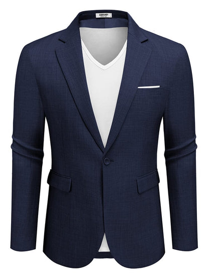 Casual One Button Suit Jackets (US Only)