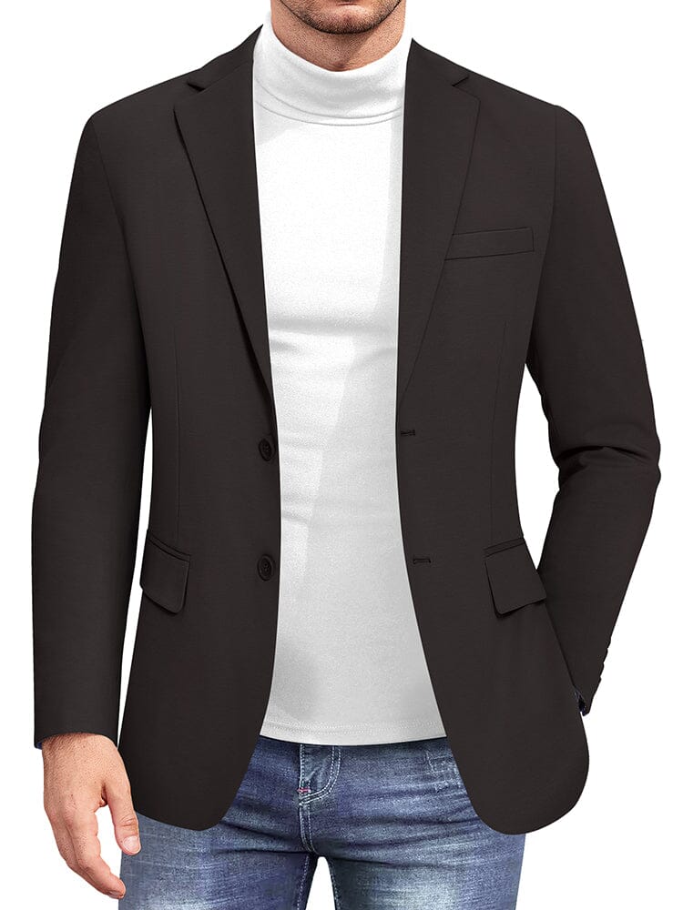 Casual Stretch Knit Blazer (US Only)