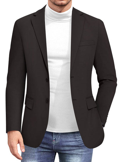 Casual Stretch Knit Blazer (US Only)