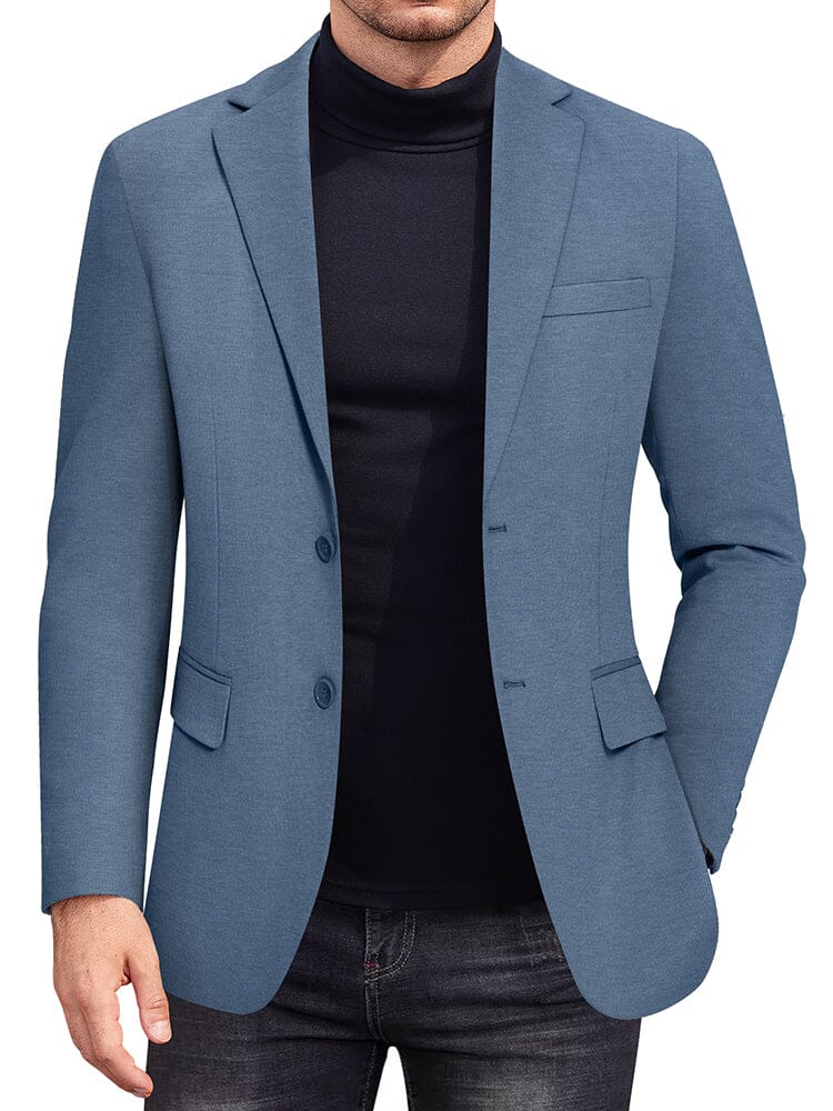Casual Stretch Knit Blazer (US Only)