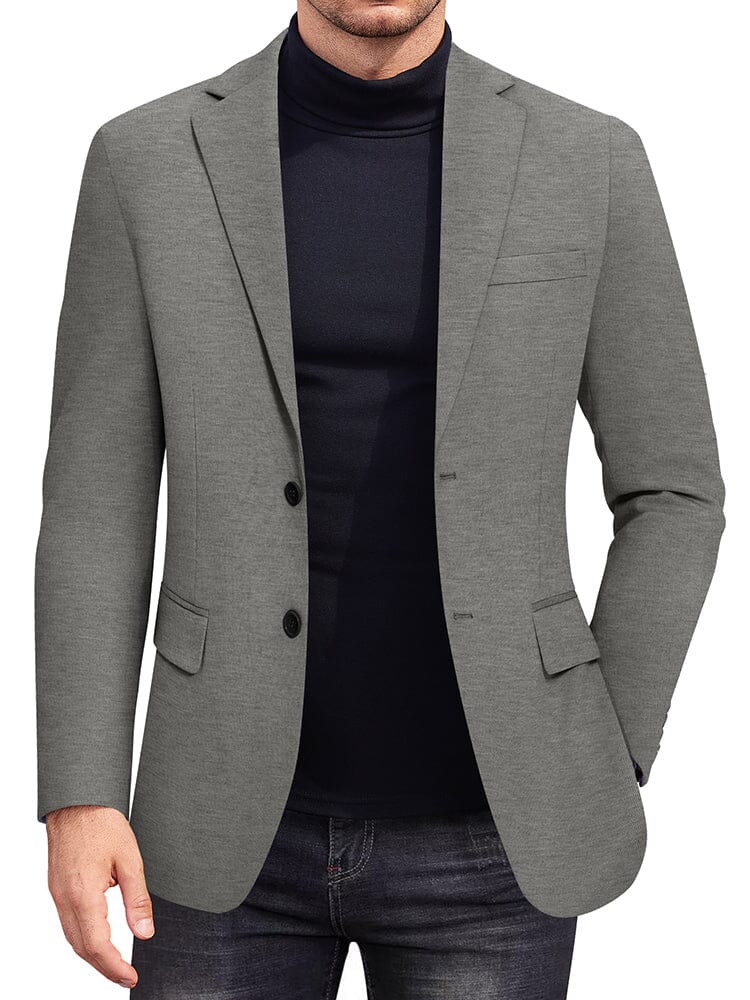 Casual Stretch Knit Blazer (US Only)