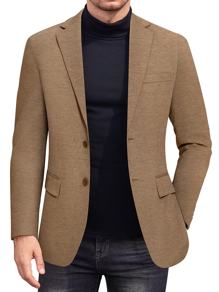 Casual Stretch Knit Blazer (US Only)