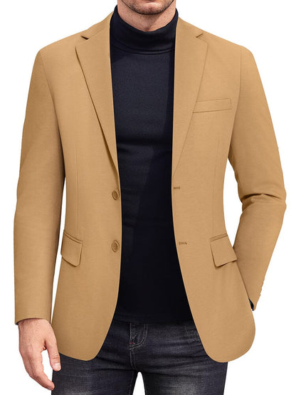 Casual Stretch Knit Blazer (US Only)