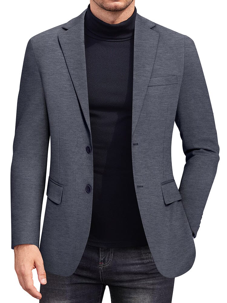 Casual Stretch Knit Blazer (US Only)
