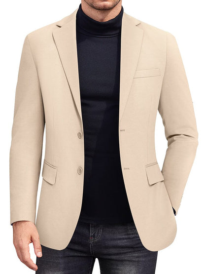 Casual Stretch Knit Blazer (US Only)