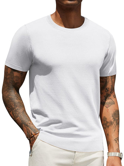 Casual Basic Knit T-Shirt (US Only)