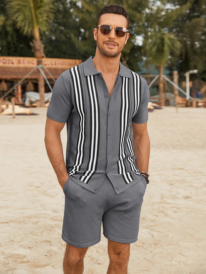 Casual Vintage Beach Knit Sets (US Only)