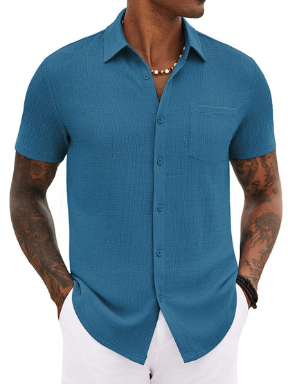 Casual Summer Textured Shirt (US Only)