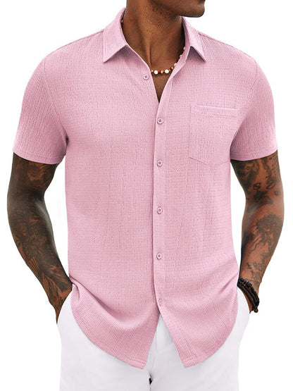 Casual Summer Textured Shirt (US Only)