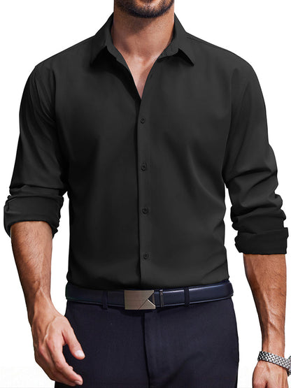 Casual Regular Fit Formal Business Shirts (US Only)