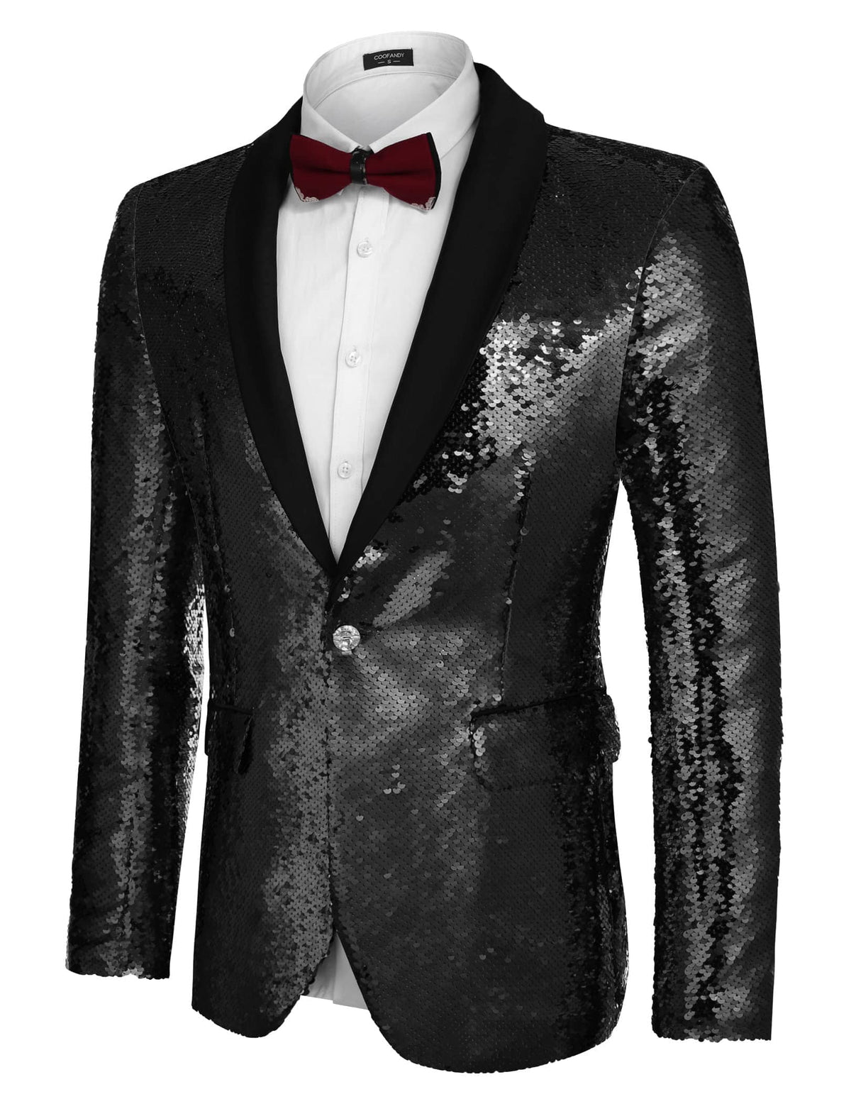 Shiny Sequin Blazer Tuxedo Suit (US Only)