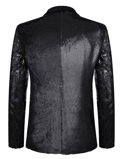 Shiny Sequin Blazer Tuxedo Suit (US Only)