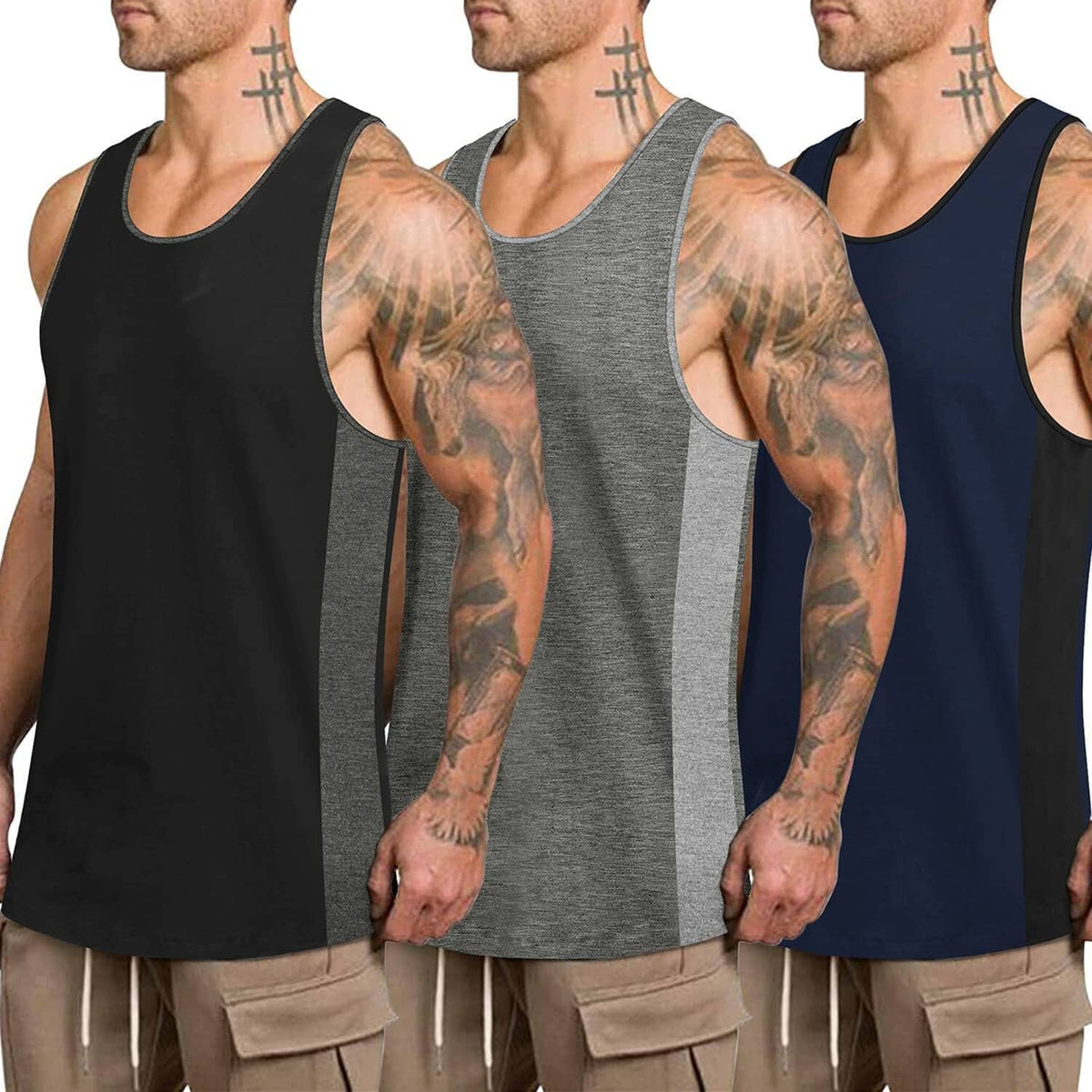 3 Pack Workout Tank Top (US Only)