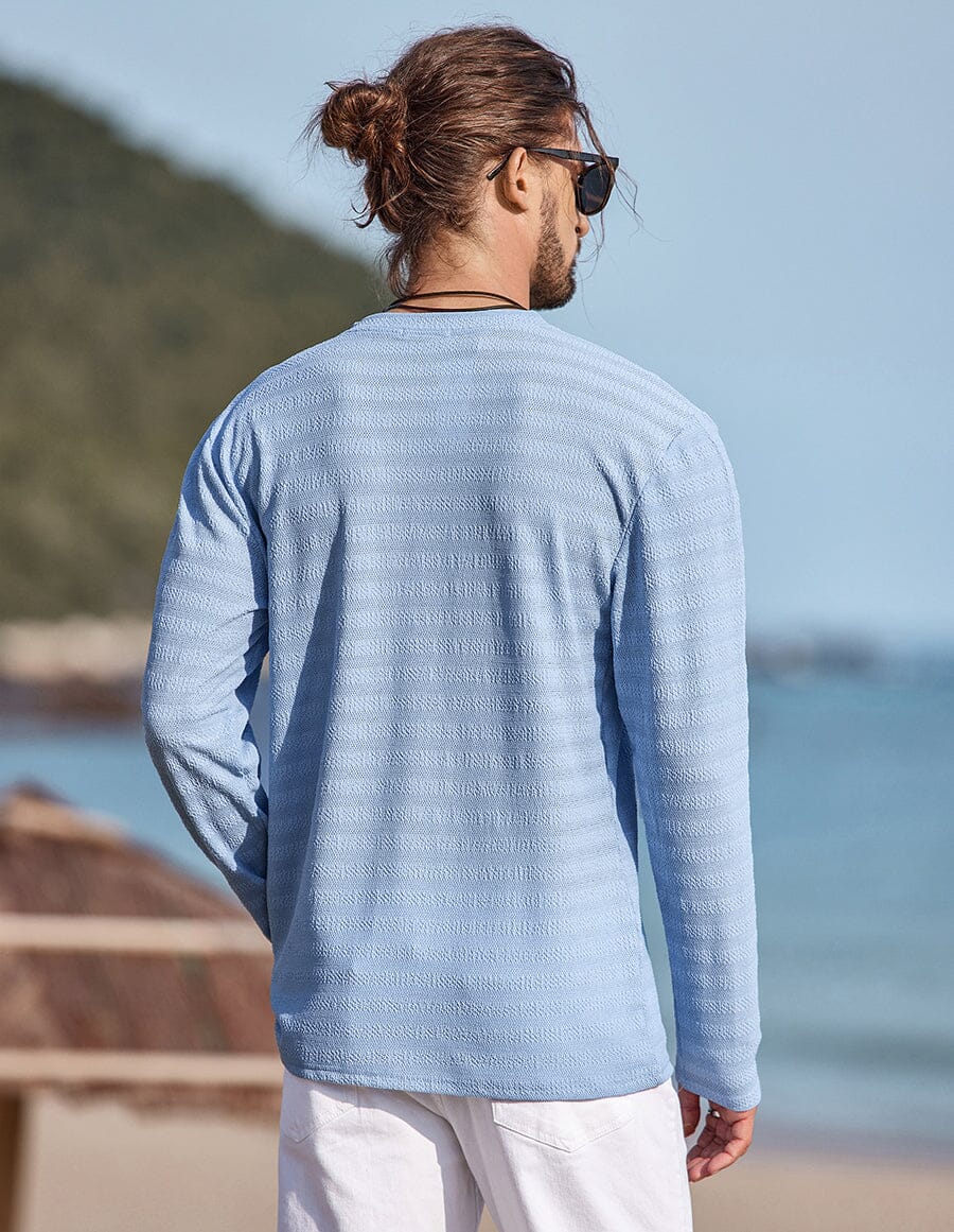 V-neck Long Sleeves Shirt