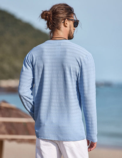 V-neck Long Sleeves Shirt