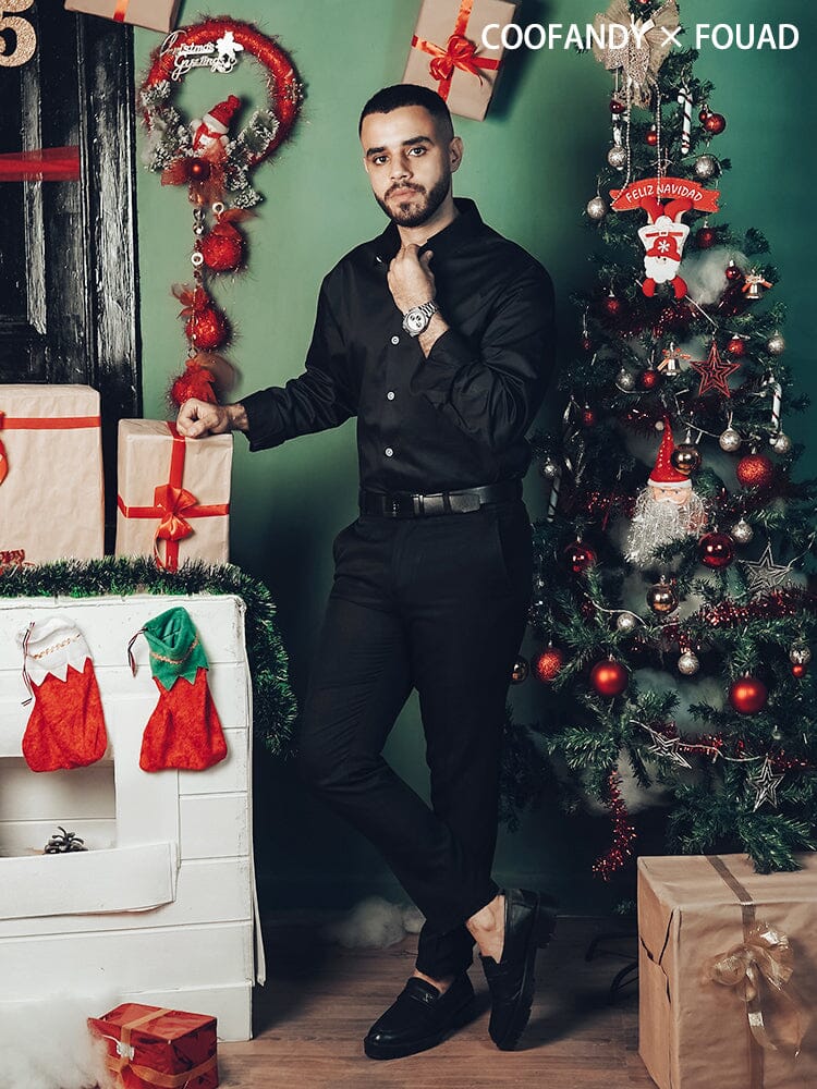 Modern Silk Stain Dress Shirts (US Only)