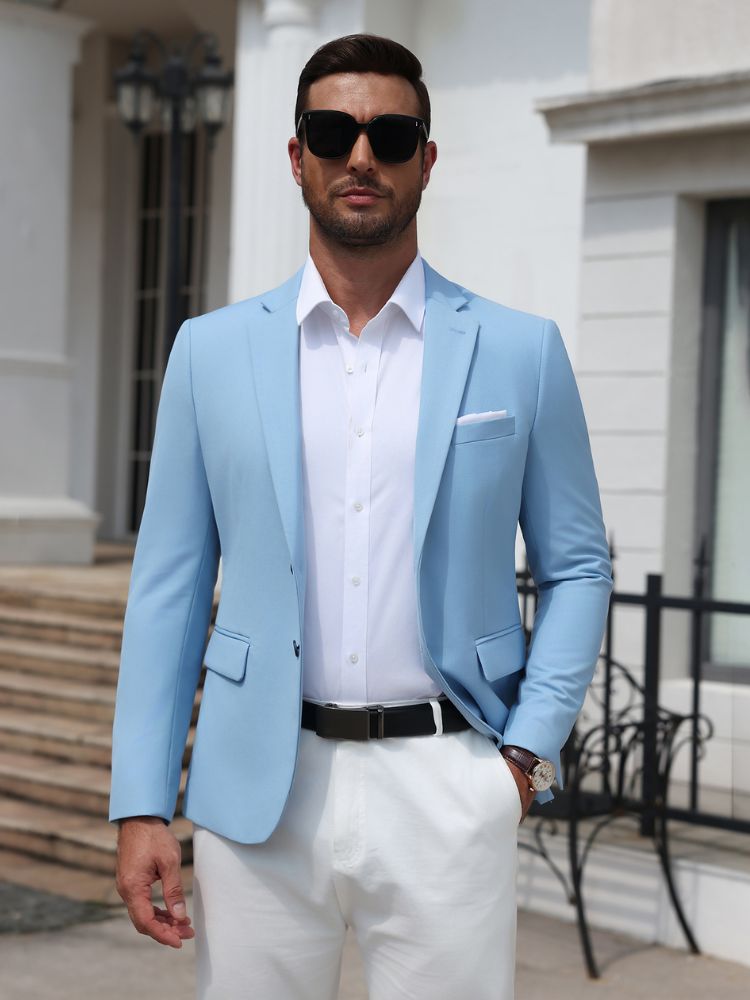Classic Casual Tailored Suit Jacket (US Only)