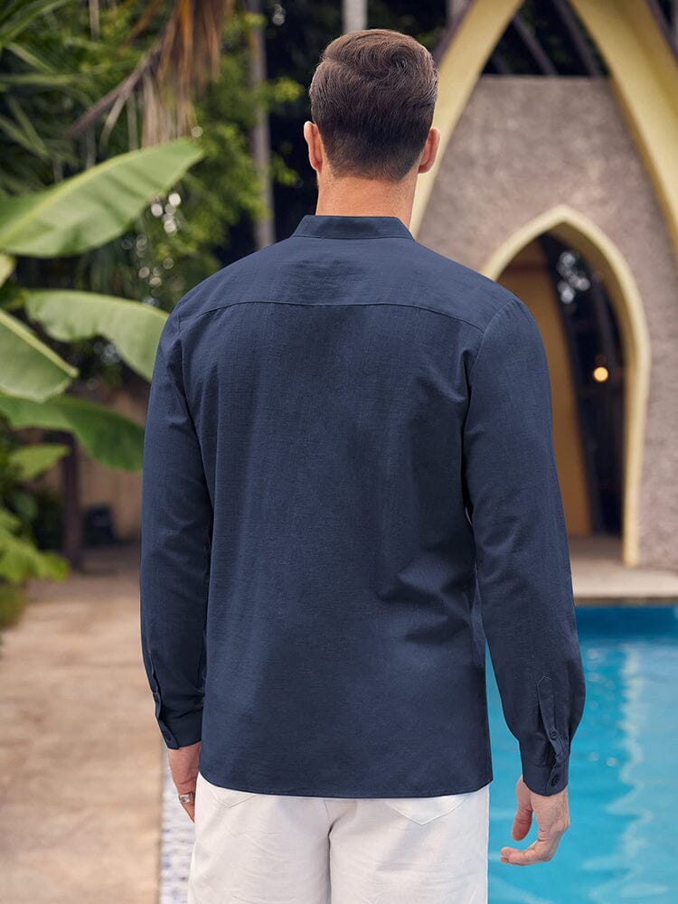 Classic fit Long Sleeve Cotton Shirt (US Only)