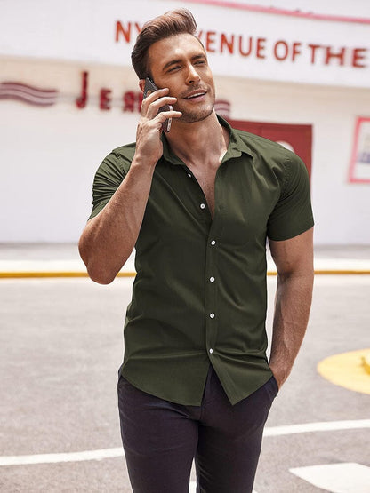 Classic Stretchy Business Shirt (US Only)