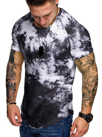 Black White Tye Die
