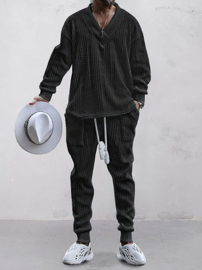 Stylish Knit Sweater Set