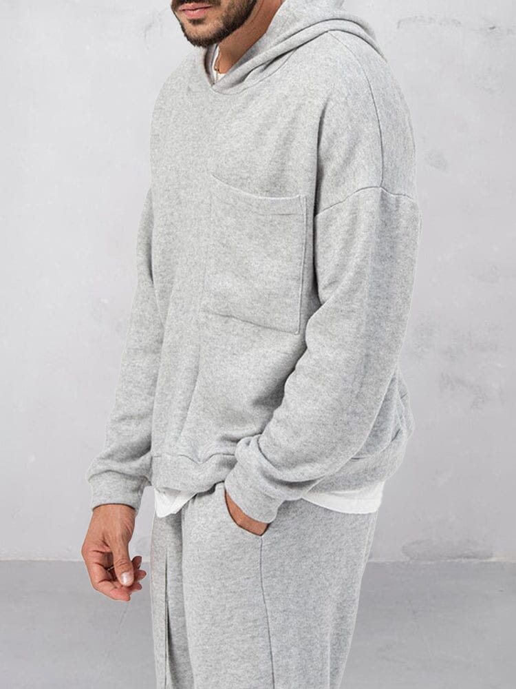 Casual Loose Athleisure Hoodie Set