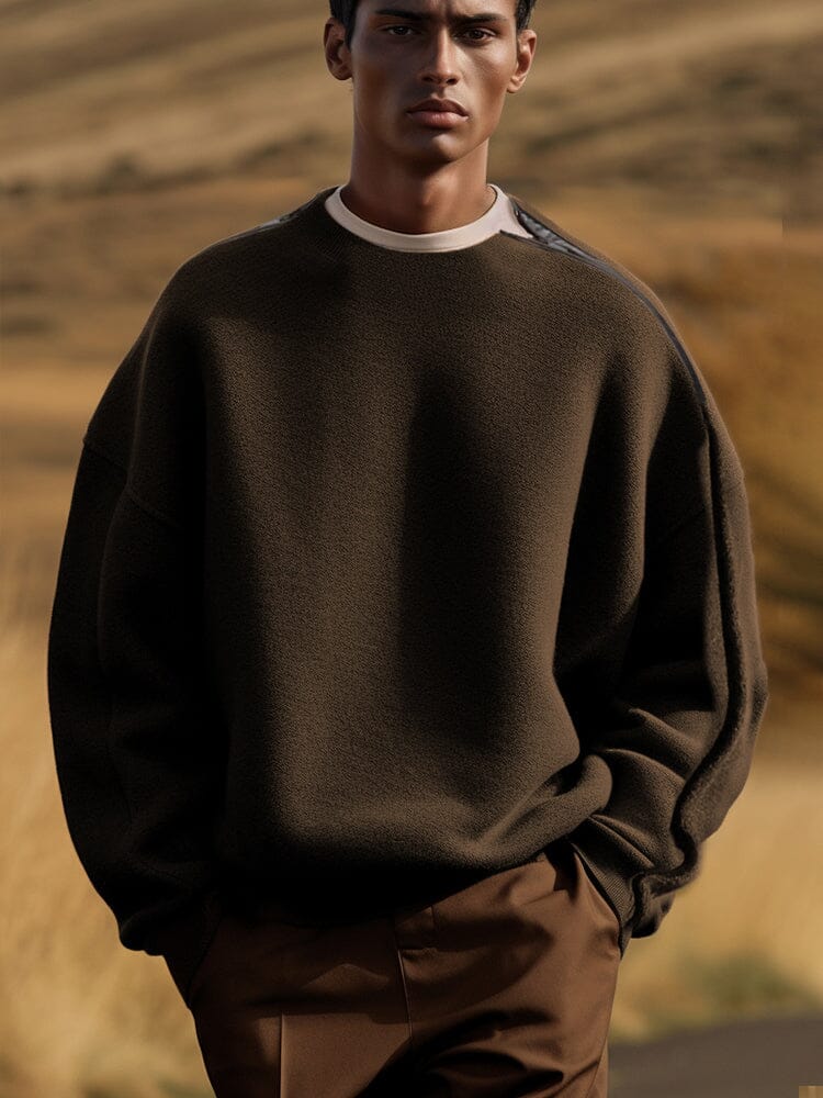 Simple Performance Tweed Sweatshirt