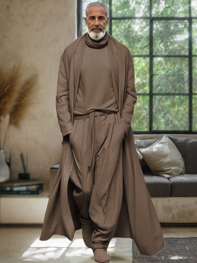 Casual Minimalism Stretchy 3-Piece Set