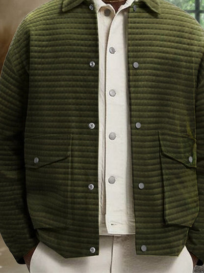 Casual Trendy Textured Jacket