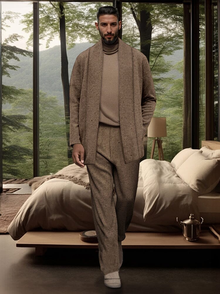 Casual Turtleneck 3-Piece Outfits