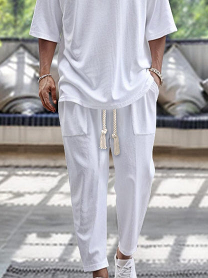 Casual Trendy 2-Piece T-shirt Set (Live Only)