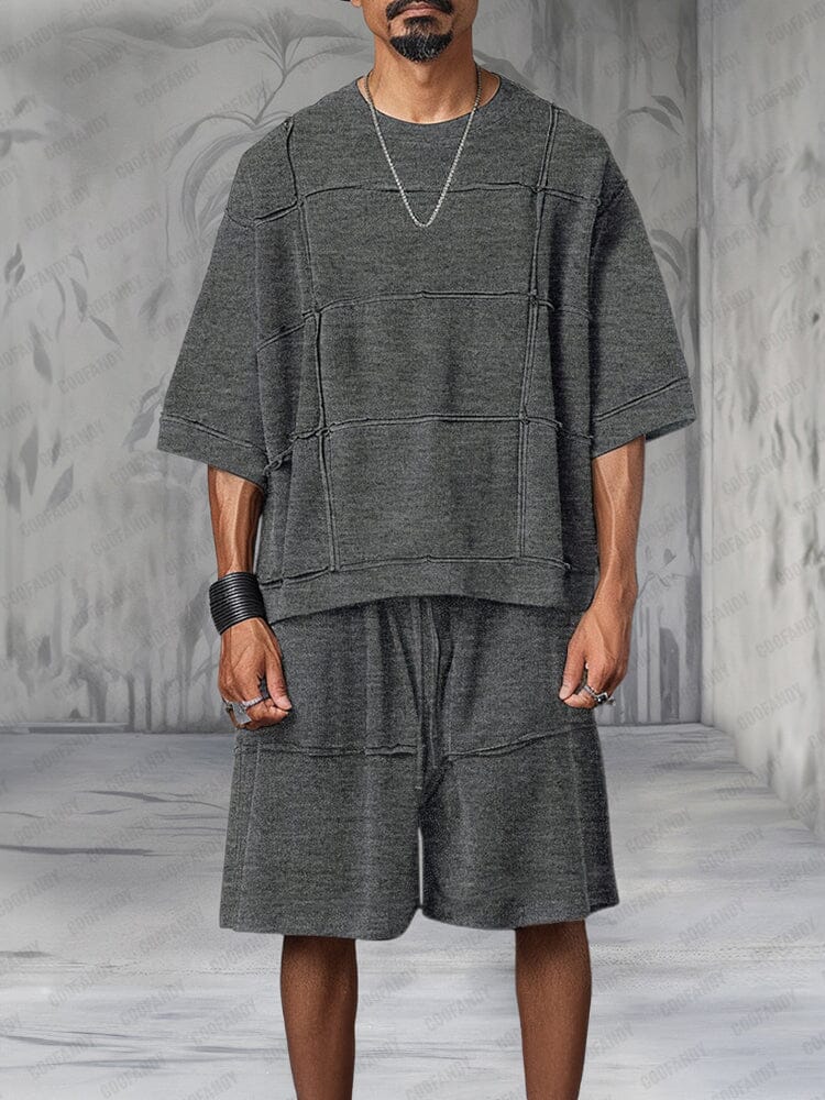 Contemporary Grid 2-Piece Set
