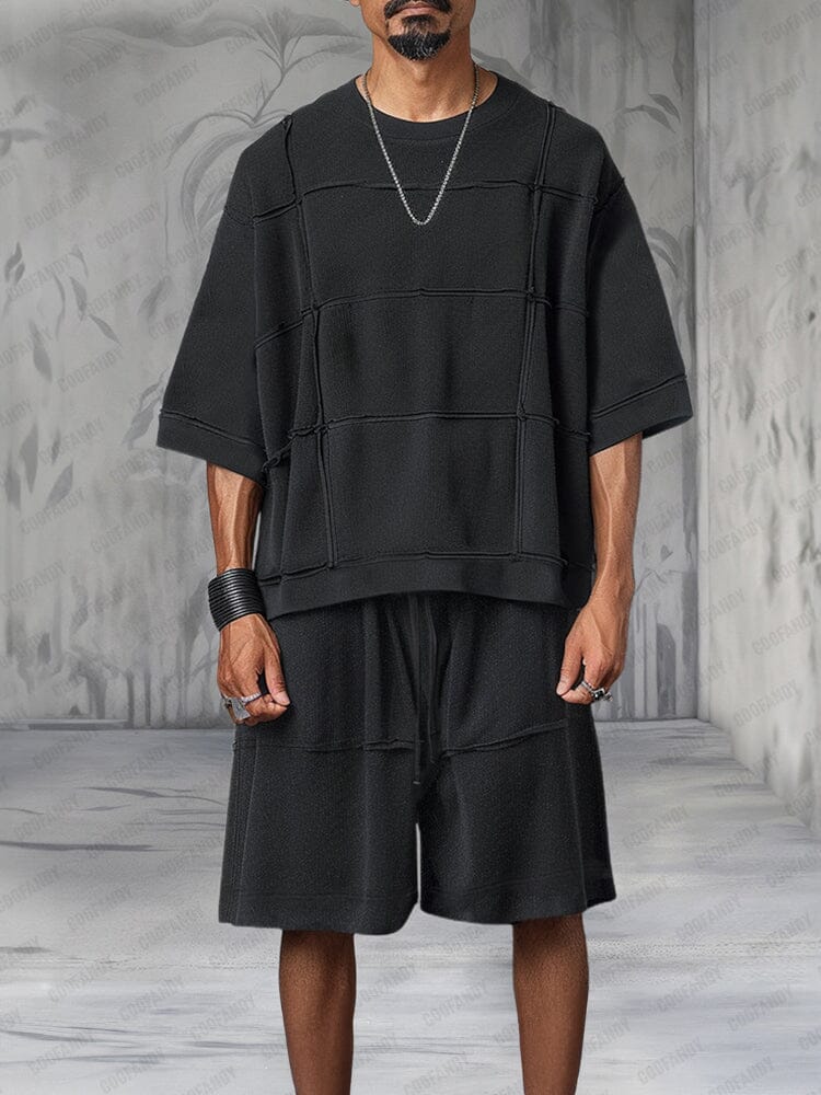 Contemporary Grid 2-Piece Set