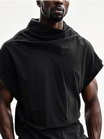 Streetwear Turtleneck Plain Top