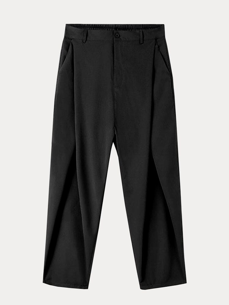 Fashion Cross Pleated Pants