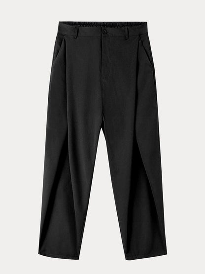 Fashion Cross Pleated Pants