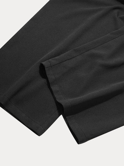 Fashion Cross Pleated Pants