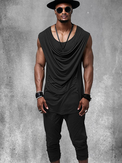 Luxe Fake 2-Piece Tank Top Set