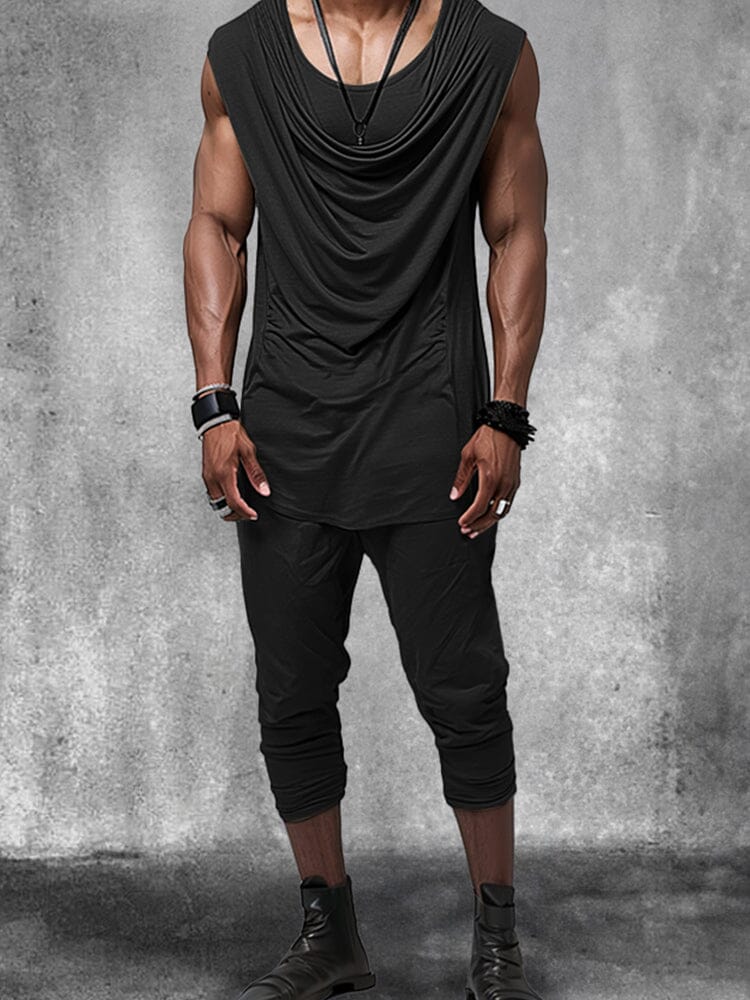 Luxe Fake 2-Piece Tank Top Set