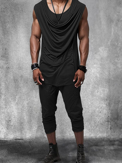 Luxe Fake 2-Piece Tank Top Set