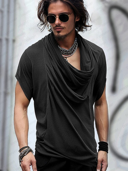 Casual Chic Drape Neck Top
