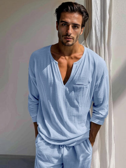 Essential 100% Cotton Shirt Set