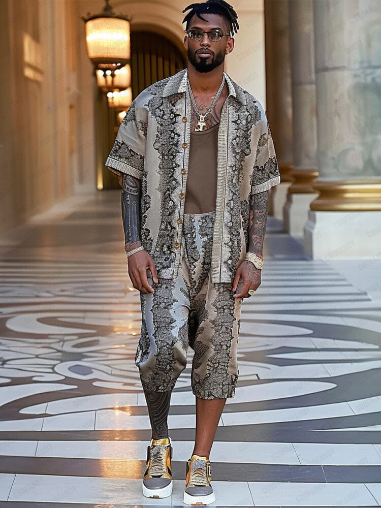 Luxury Comfort Patchwork Print Set