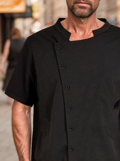 Contemporary Urban Asymmetric Shirt