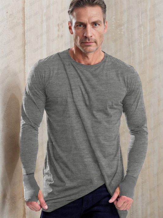 Thumb Hole Full Sleeves Cotton Top