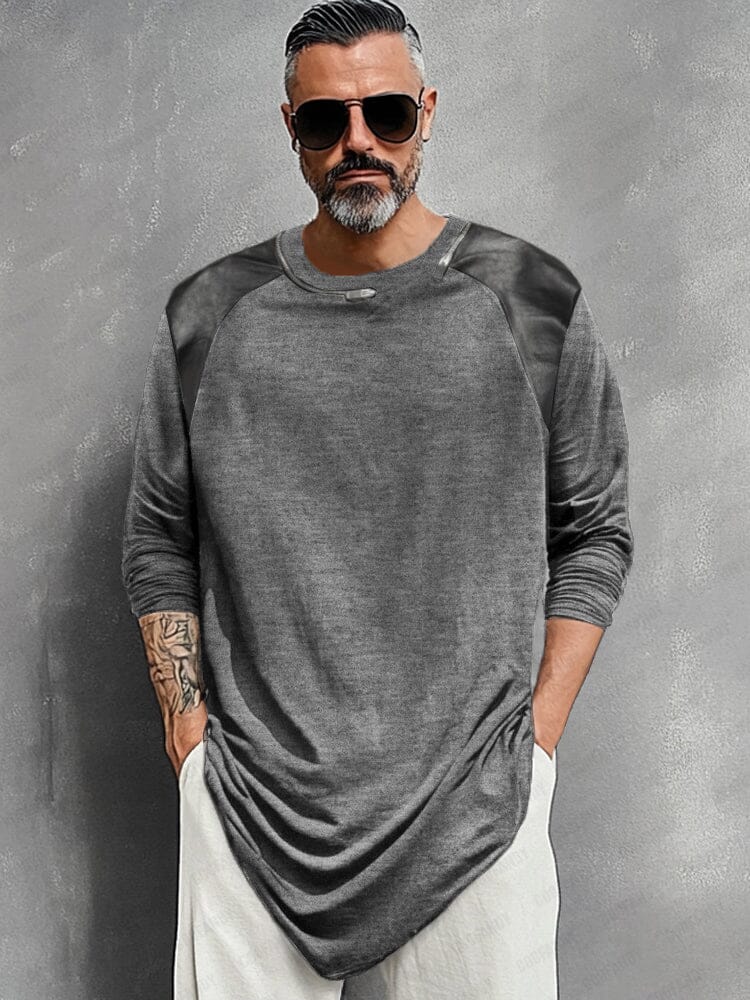 Unique Shoulder Design Cotton Top